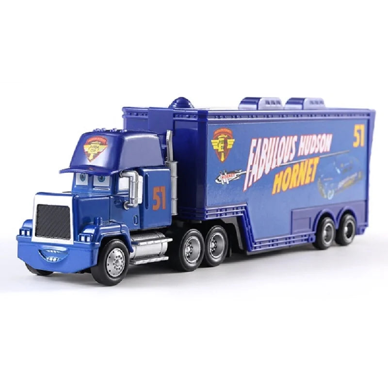 Disney Pixar Cars 2 3 Lightning McQueen Mack oncle Jackson Storm voiture camion 1:55 véhicule moulé sous pression jouets en métal cadeau pour enfants enfant