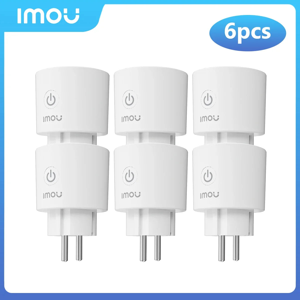 IMOU Matter WiFi prise intelligente 16A prise ue prise d'appareil ménager Mini prise intelligente adaptateur APP contrôle fonctionne avec Alexa Google Home