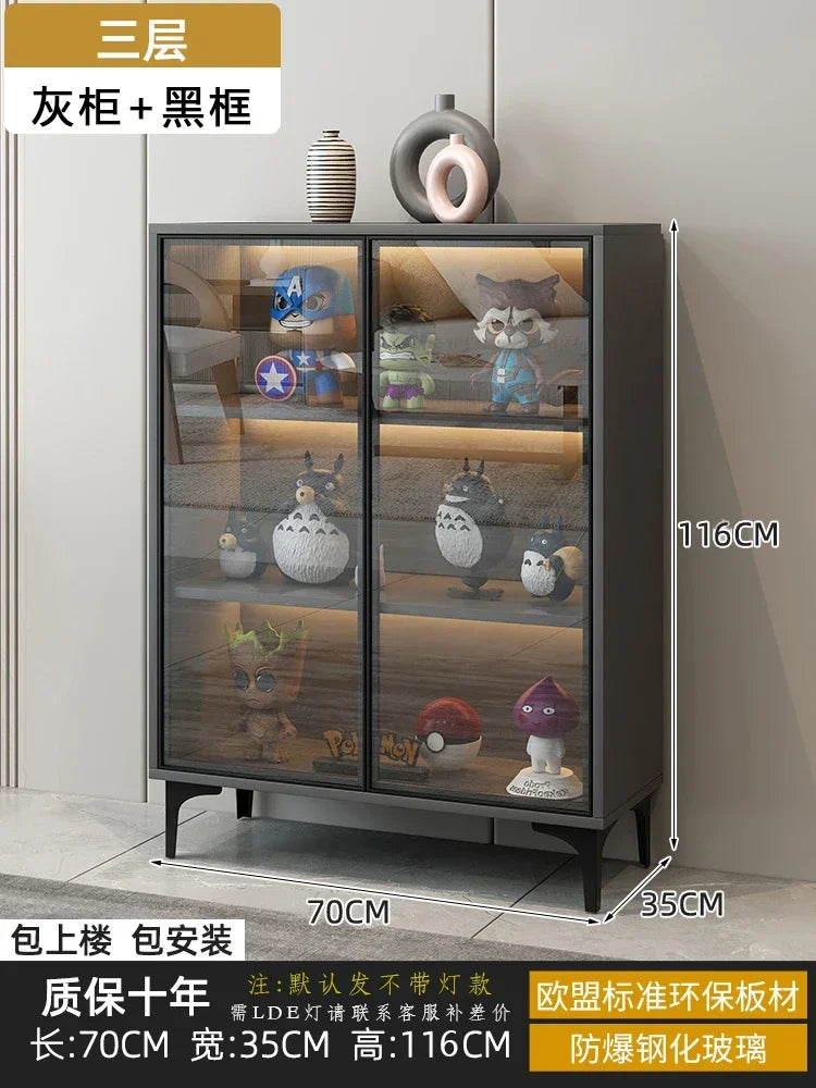 Armoires de salon d'entrée d'appoint, bureau d'exposition Librero, armoires de Buffet d'angle du milieu du siècle, meubles de maison modernes Cajonera