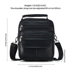 JOYIR hommes en cuir véritable sacs à bandoulière sac de messager pour homme sacs à bandoulière à la mode décontracté voyage sac à bandoulière sacs à main