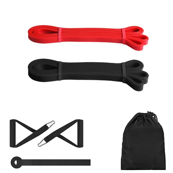 Bandes élastiques en latex naturel, équipement d'entraînement physique, gymnastique à domicile