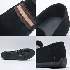 Mocassins en Daim pour Homme, Chaussures de Marche Confortables et Décontractées, de Haute Qualité, pour la Conduite, pour Printemps