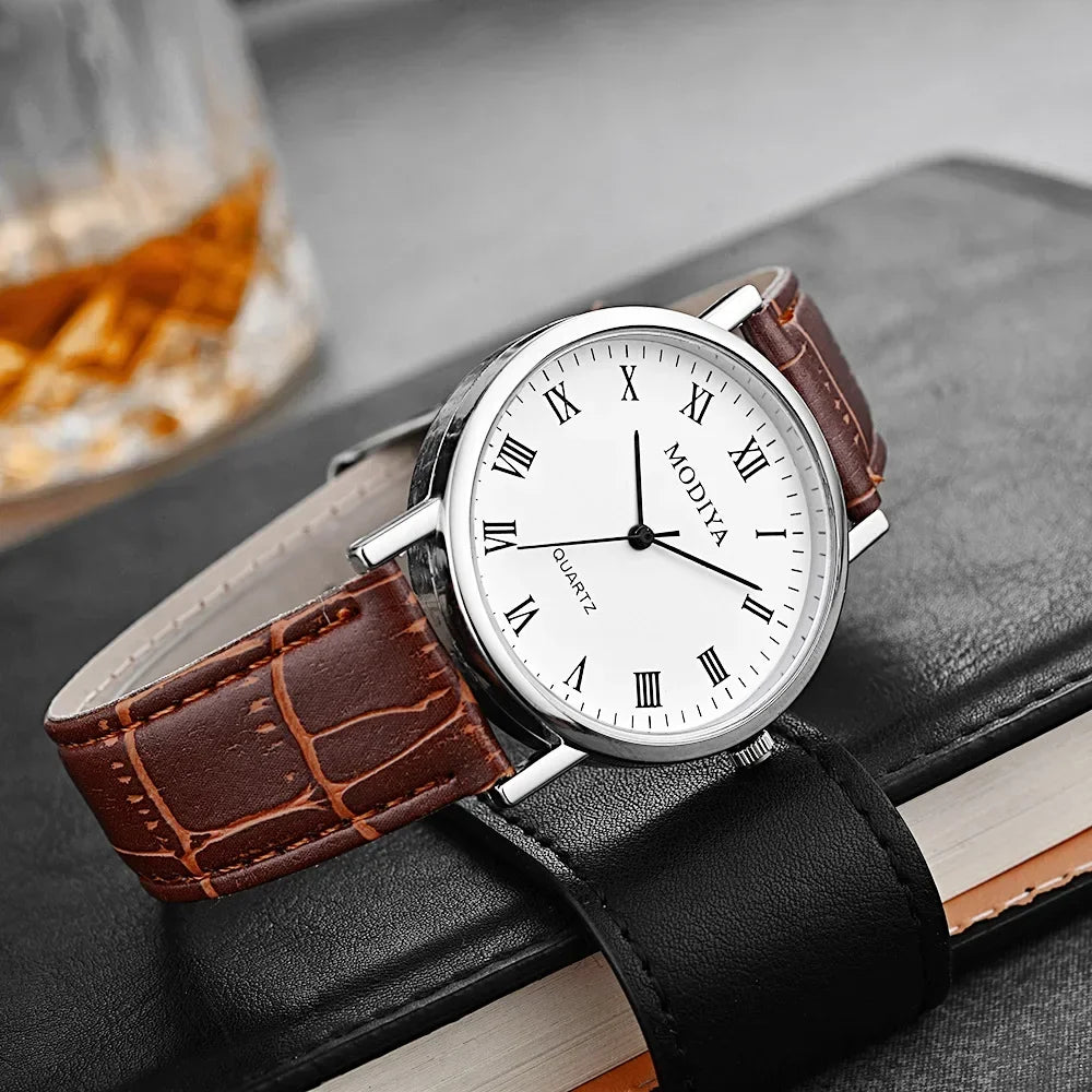 Casual Numéro Cadran Montre à quartz Marque Acier Maille Ceinture Montre Pour Hommes Rond Affaires, Montres-bracelets, Horloge De Luxe, Relogio Feminino