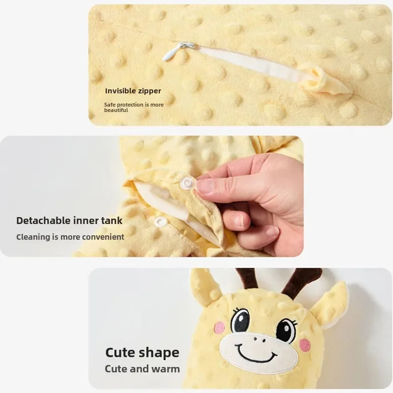 Poupée de tapotement pour bébé, avec paume apaisante, télécommande, oreiller électrique pour les mains, palmier apaisant, cadeau pour nouveau-né