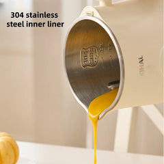 Mélangeurs à grande vitesse 220V, détachables et faciles à nettoyer, silencieux, 1,2 l, Mini machine automatique pour lait de soja, extrait de jus, pâte de riz