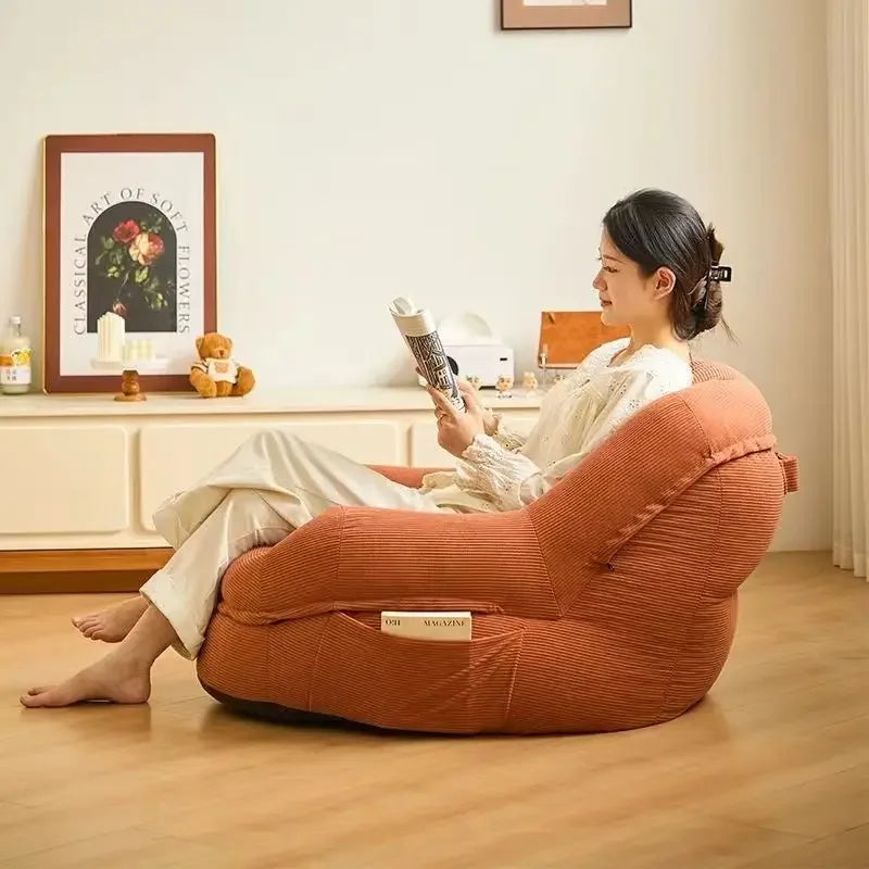 Canapé paresseux portable pour salon, canapés simples bon marché, chaise longue tatami adulte, canapé relaxant pour 1 personne, meubles de maison minuscules modernes