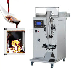 Petite machine d'emballage, machine de cachetage de sauce à l'eau, assaisonnement quantitatif, machine de cachetage de petits sacs de lait