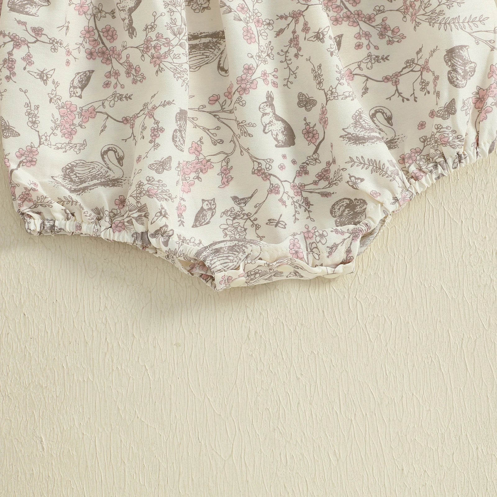 Barboteuse d'automne pour bébé fille de 0 à 18 mois, décontractée, manches longues, col rond, imprimé Floral, Patchwork, combinaison pour nouveau-né, vêtements quotidiens mignons