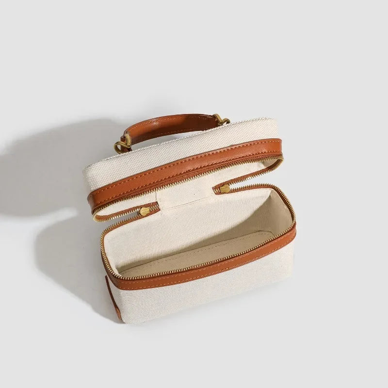 Boîte de mode femmes sacs à main concepteur toile épaisse épaule sacs à bandoulière décontracté printemps et été petits sacs à main 2024 bolso mujer