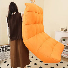 Canapé paresseux peut s'allonger peut dormir chenille chambre simple petit canapé chambre principale chaise longue Tatami balcon chaise longue canapé