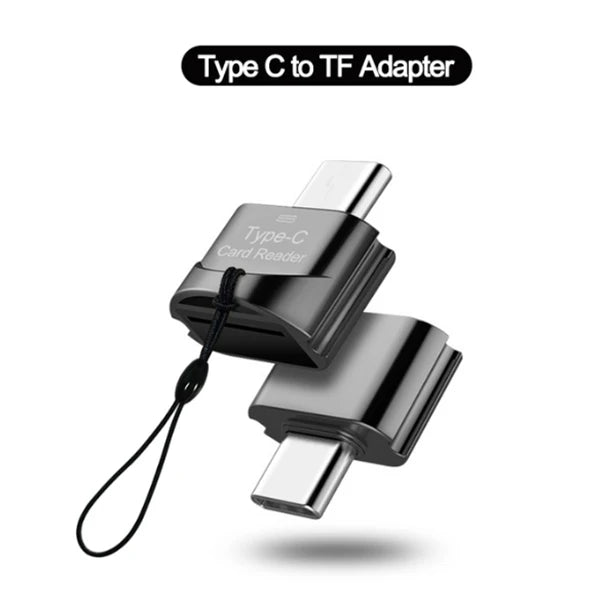 USB 3.1 portable de type C USB-C TF Micro SD OTG Adaptateur Lecteur de carte mémoire de type C pour Samsung Macbook Huawei LeTV