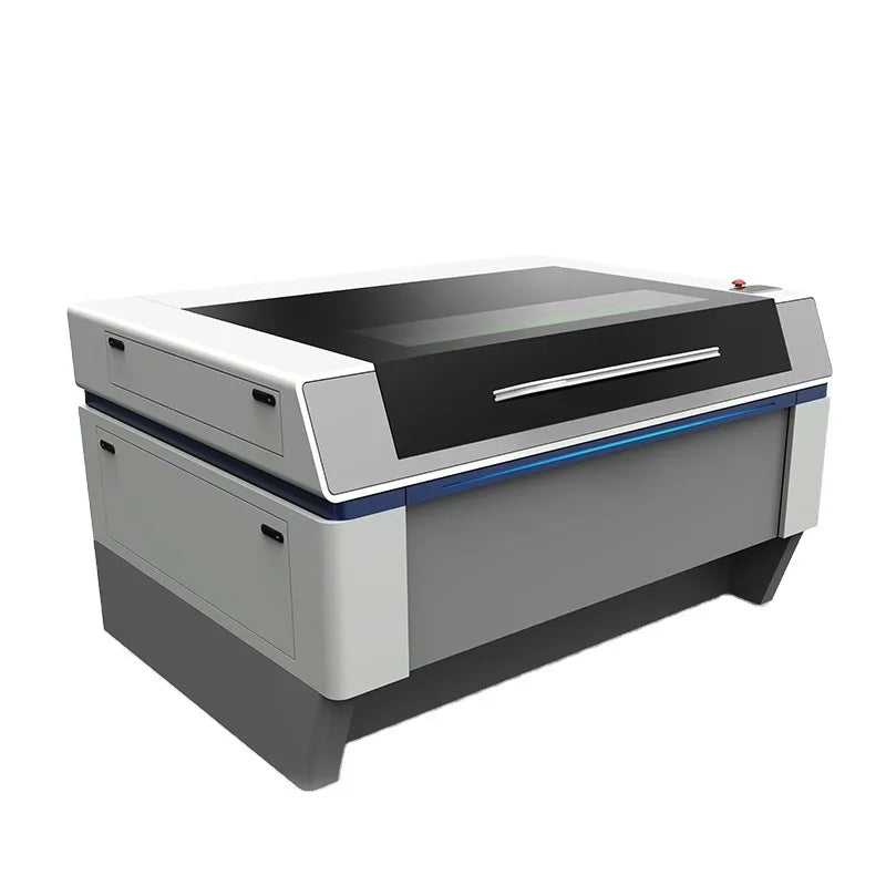 Machine de gravure et de découpe laser pour chaussures, appareil photo CCD, granit, textile, filtre souffleur d'air, 5 axes distants, 60W, 80W, 100W