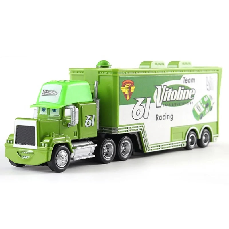 Disney Pixar Cars 2 3 Lightning McQueen Mack oncle Jackson Storm voiture camion 1:55 véhicule moulé sous pression jouets en métal cadeau pour enfants enfant