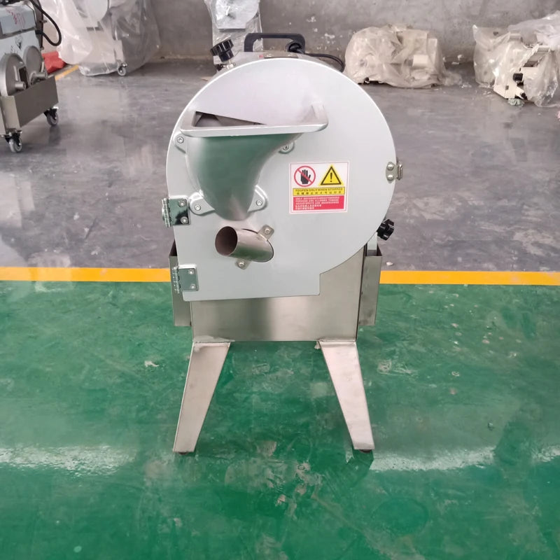 Trancheuse électrique industrielle commerciale de fruits et légumes, broyeur de pommes de terre et de carottes, hachoir à légumes