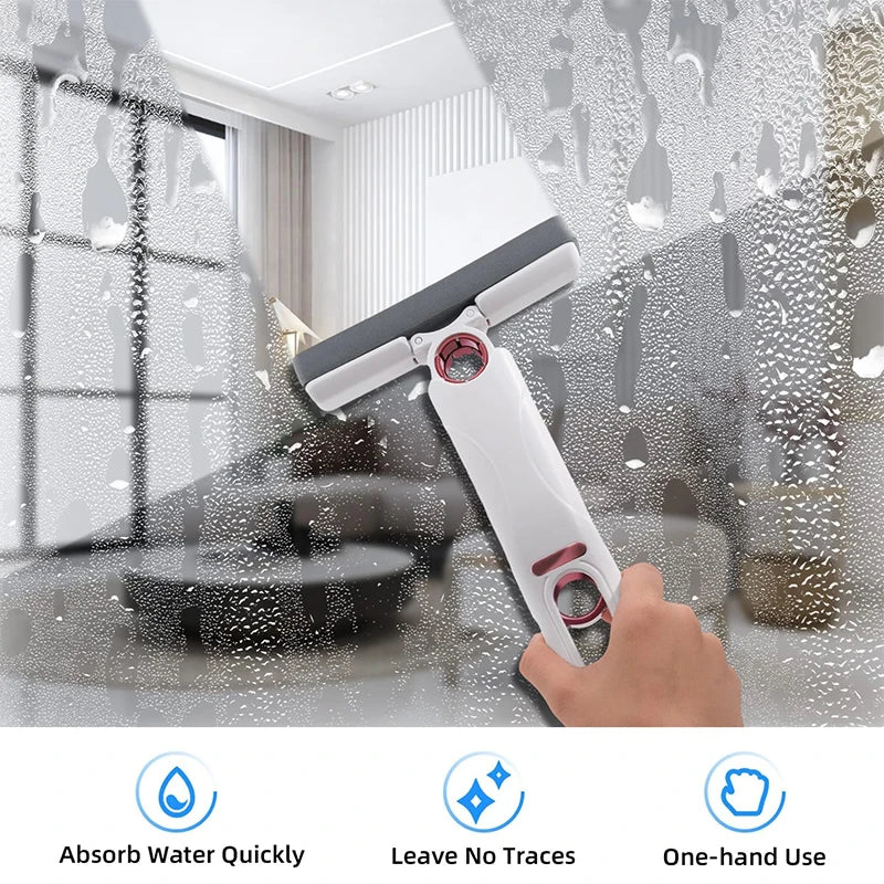 Mini vadrouille éponge, vadrouille de lavage mains libres, Mini vadrouille Super absorbante Portable pour sol de bureau, salle de bains, cuisine, nettoyage de voiture en verre