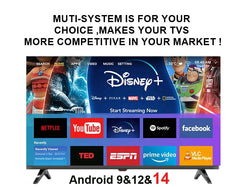 Téléviseur Android led y lcd 42 smart tv 32 42 43 50 55 65 75 téléviseur 85 pouces