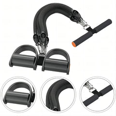 Extracteur de corde de Tension à pédale, équipement d'entraînement, bande de résistance élastique, mousse extensible, Machines de gymnastique de Fitness à domicile