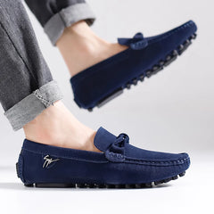 Mocassins de travail coordonnants pour hommes, chaussures provoqué de banquet haut de gamme, rouge, à la mode, style britannique