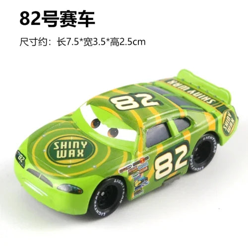 Tous les styles Disney Pixar Cars métal moulé sous pression voitures modèle Lightning McQueen alliage voiture numéro 4.19.28.36.51 101 série de course jouet