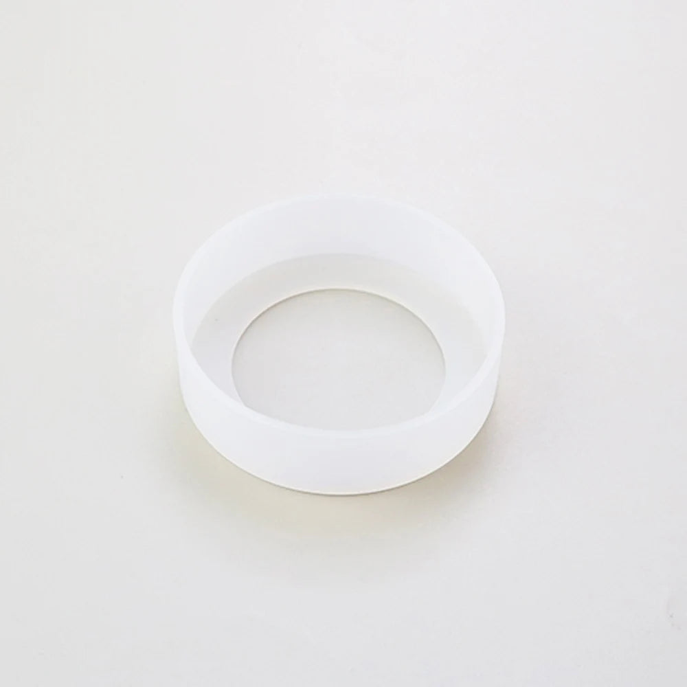 Couvercle inférieur de tasse en Silicone de 7cm, gaine de manchon de dessous de verre, anneau inférieur de tasse de 70MM, résistant à l'usure, couvercle inférieur incassable