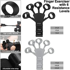 Renforceur de poignée, outils physiques, guitare, entraîneur de doigts, entraînement et exercice, gymnastique, résistance au 6ème niveau, extenseur de Gripster