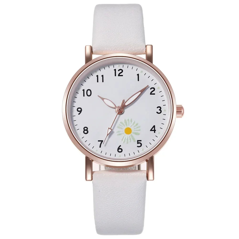 Montres de luxe pour femmes lumineux rétro Femme Montre dames ceinture rétro-éclairage bracelet en cuir montres à Quartz Montre Femme