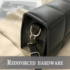 Petit sac à bandoulière en cuir PU pour femme, sac à main à poignée classique, créateur de marque de mode, initié, tendance