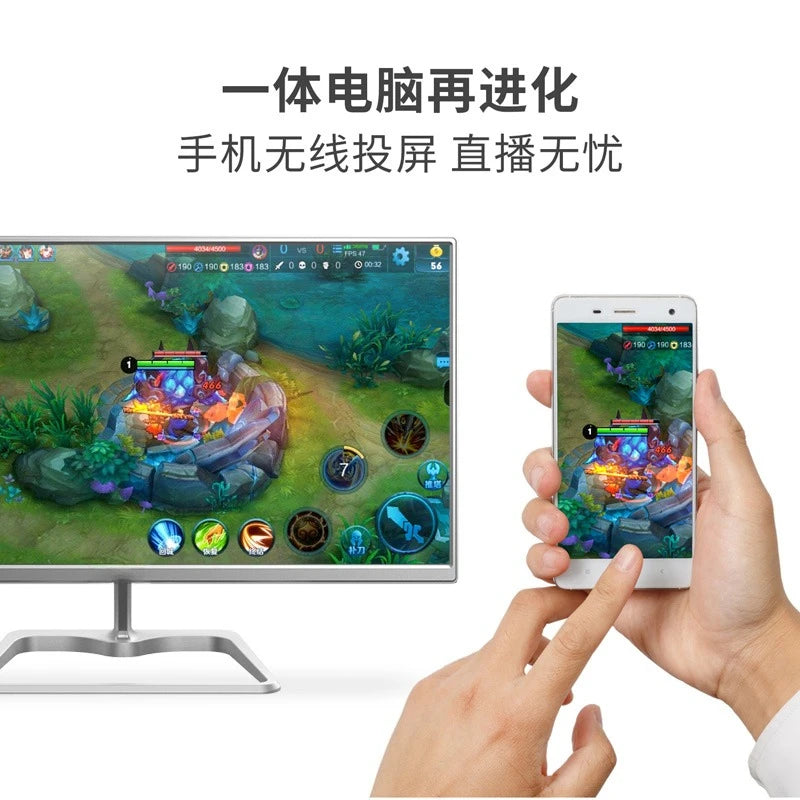 I7 haut de gamme affichage indépendant ultra-mince tout-en-un ordinateur octa-core bureau à domicile console de bureau de jeu