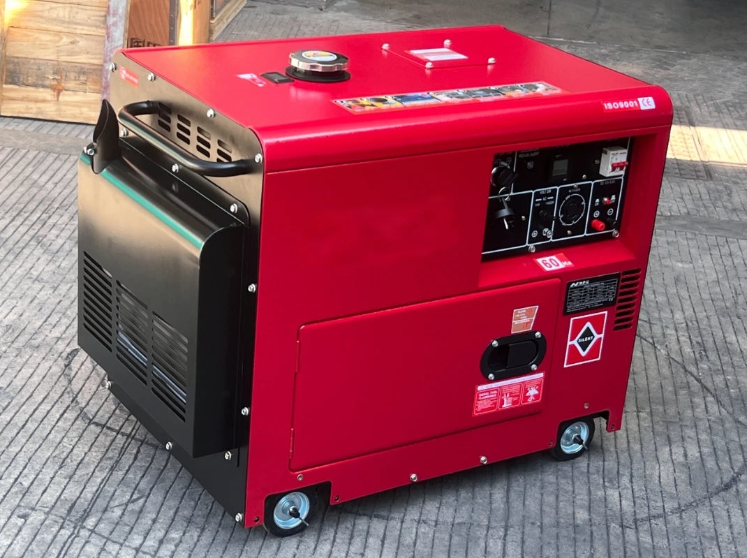 Générateur diesel Super silencieux à vendre, 3kw 5kva 6kw 7kw 10kva 50HZ 60HZ 110V 220V, générateurs électriques portables pour la maison 10kw