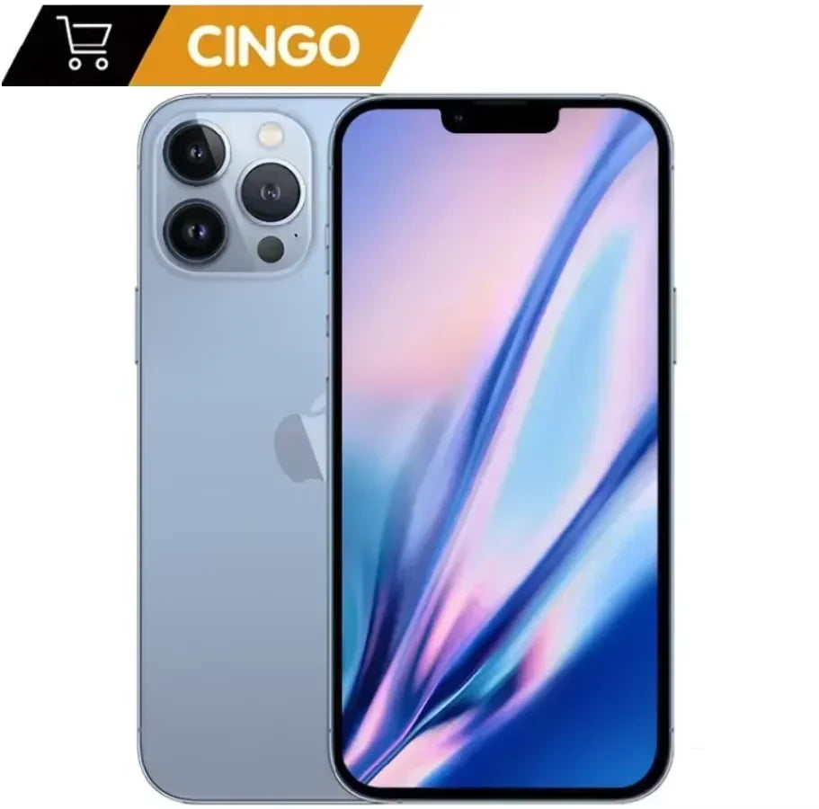 Apple iPhone 13 Pro 128 Go 256 Go ROM A15 Face ID Écran OLED 6,1" Caméra 12 MP