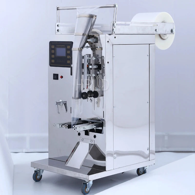 Petite machine d'emballage, machine de cachetage de sauce à l'eau, assaisonnement quantitatif, machine de cachetage de petits sacs de lait