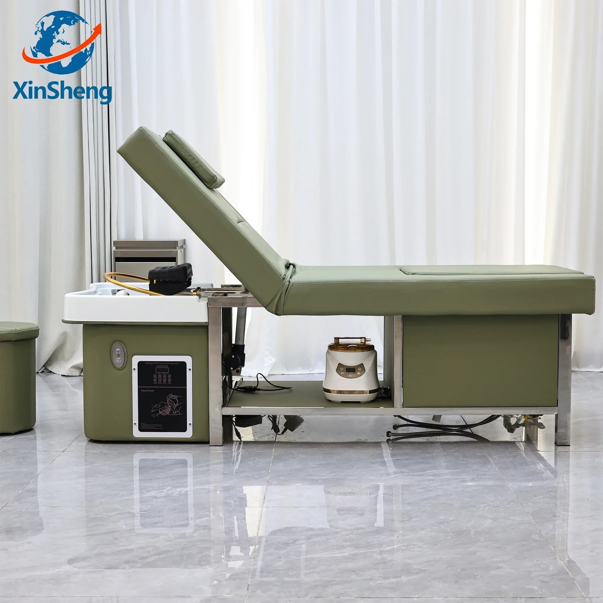 XinSheng lavage des cheveux et tête SPA Fumigation shampooing lit Salon de beauté Table de Massage lits de Massage Salon de coiffure meubles commerciaux