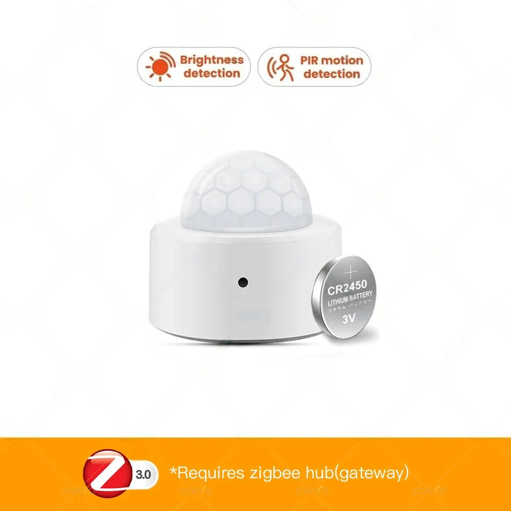 Zigbee 3.0 capteur de mouvement Pir intelligent mouvement corps humain détecteur infrarouge capteur d'alarme de sécurité pour l'application Tuya Smart Life