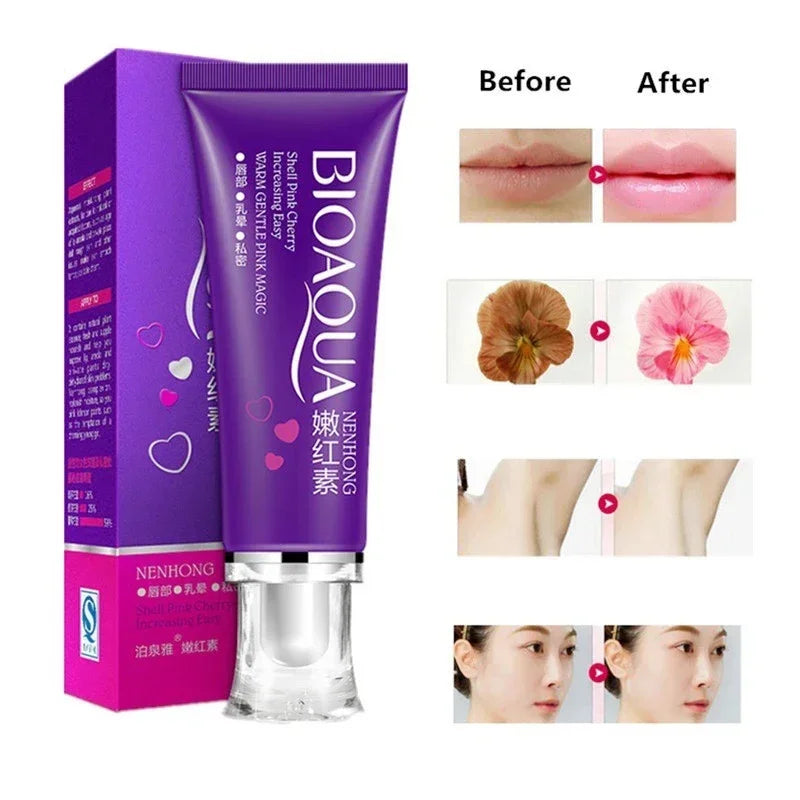 Whitening Cream Lips Whitening Gel Body Care for Lips Nipples Labia Feminine Pink Girl Cream Skin care