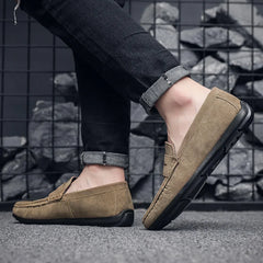 Chaussures décontractées pour hommes mocassins d'été hommes mocassins loisirs chaussures plates antidérapantes léger doux sans lacet chaussure de conduite Sapatenis Masculino