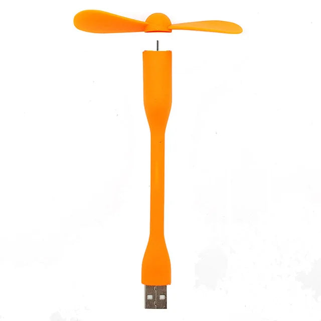 Nouveau ventilateur de refroidissement USB Gadgets électroniques Ventilador Led Usb Mini ventilador Portable refroidisseur Flexible pour ordinateur Portable téléphone intelligent