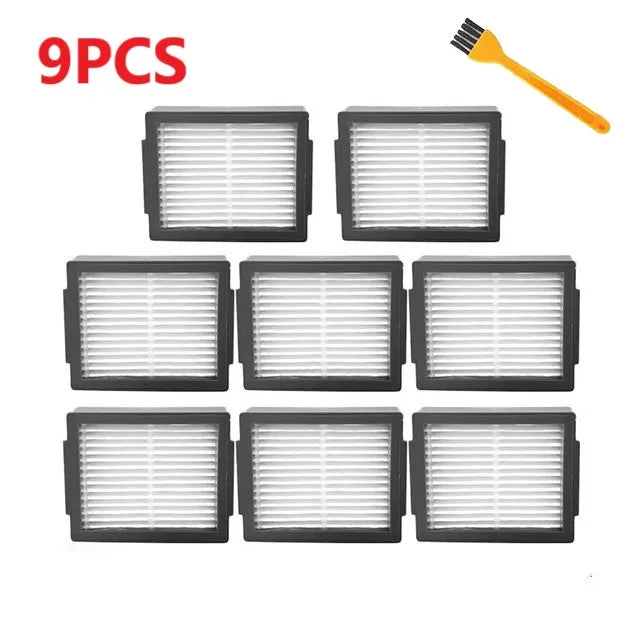 Sac à poussière avec filtre Hepa pour brosse latérale principale, pièces de rechange pour aspirateur Robot iRobot Roomba i3 i4 i6 i7 i8 j7 E5 E6 E7, accessoires