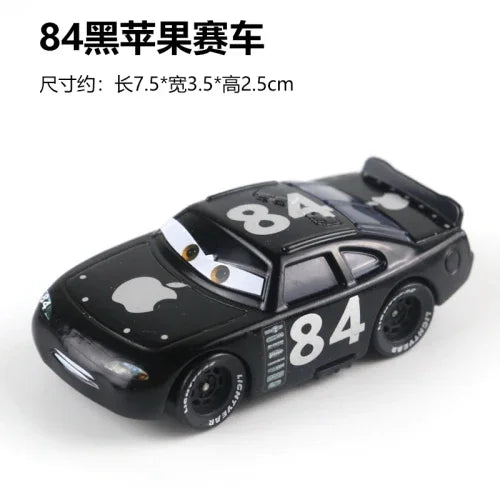 Tous les styles Disney Pixar Cars métal moulé sous pression voitures modèle Lightning McQueen alliage voiture numéro 4.19.28.36.51 101 série de course jouet