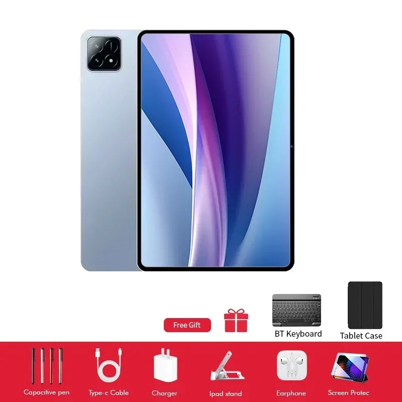2025 nouvelle tablette PC originale édition mondiale Pad 7 Pro Ultra Snapdragon 8gen3, Android 14 HD 4K, 22 go + 2 to, double SIM 5G et WIFI