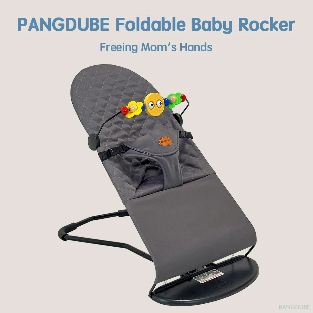 PANGDUBE bébé videur Portable siège videur pour bébés berceau ergonomique nouveau-né balançoire chaise infantile inclinable bébé chaise à bascule