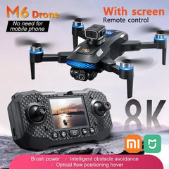 Xiaomi Mijia M6 Drone moteur sans brosse professionnel 8K HD photographie aérienne évitement d'obstacles UAV hélicoptère à quatre rotors jouets