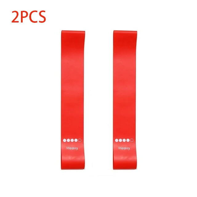 Bandes de résistance TPE, boucles en caoutchouc, ensemble de bandes d'entraînement de force, extenseur, équipement de gymnastique de Yoga, bande d'exercice élastique