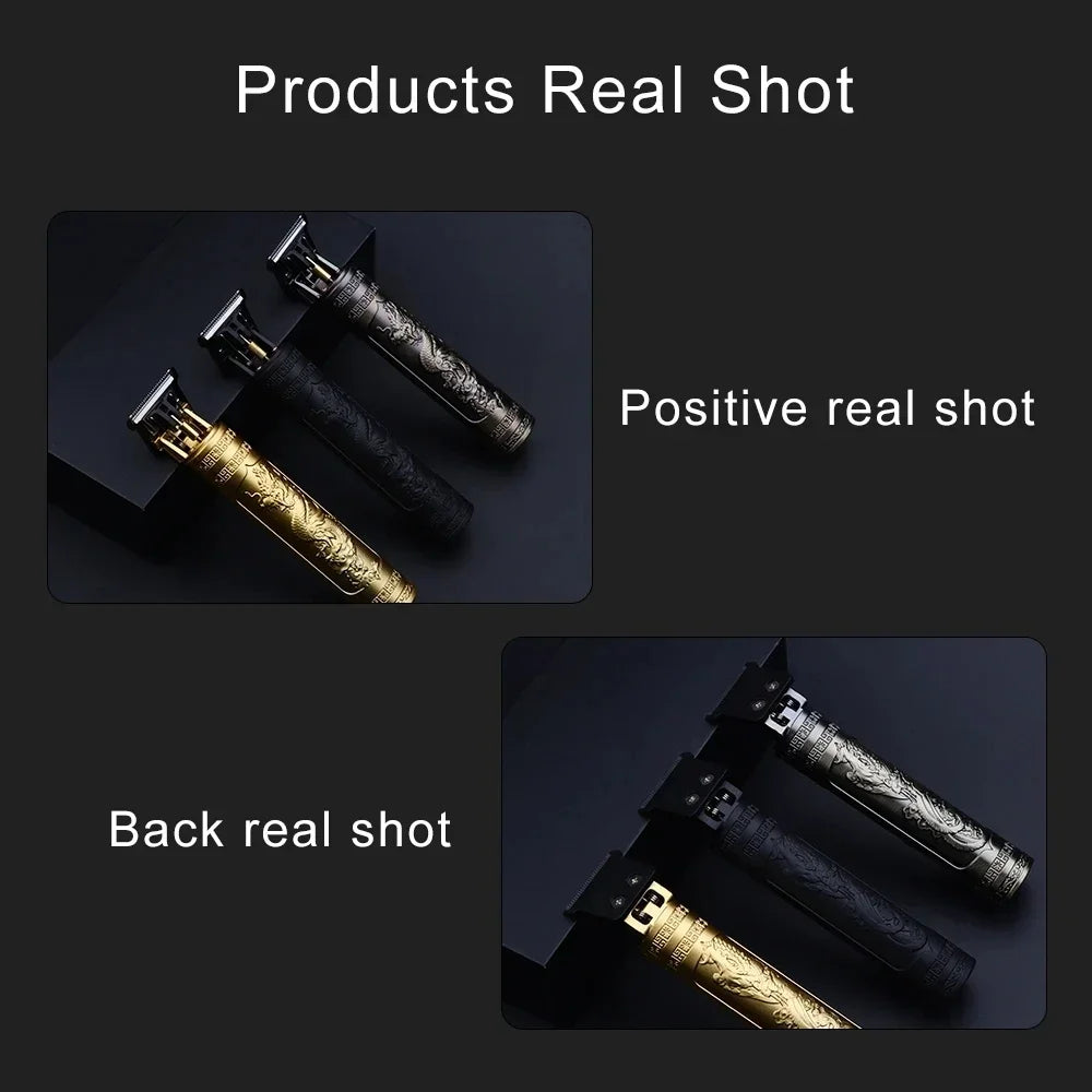 Machine de coupe de cheveux professionnelle tondeuse à cheveux électrique sans fil rasoir à barbe hommes tondeuse à cheveux barbier pour hommes Style de coupe de cheveux