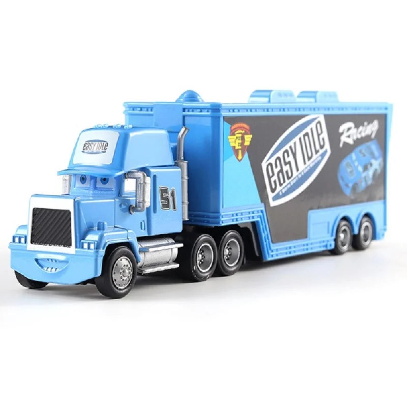 Disney Pixar Cars 2 3 Lightning McQueen Mack oncle Jackson Storm voiture camion 1:55 véhicule moulé sous pression jouets en métal cadeau pour enfants enfant