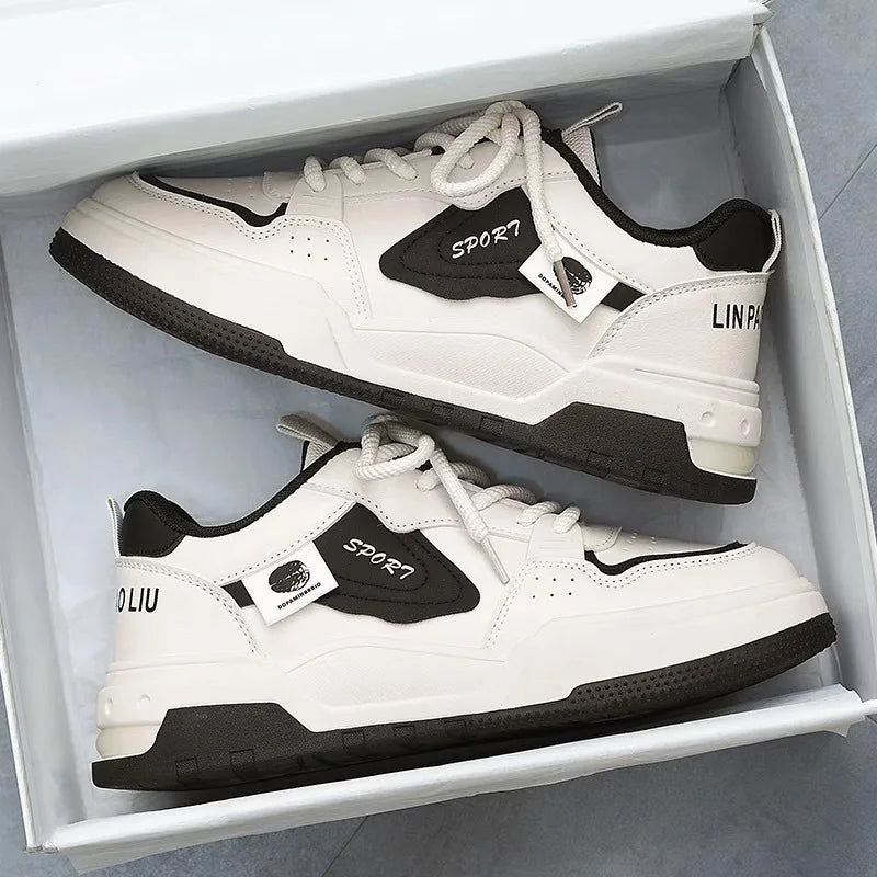 Baskets décontractées pour hommes, chaussures à plateforme confortables, haute qualité, designer, nouveau style, 2024