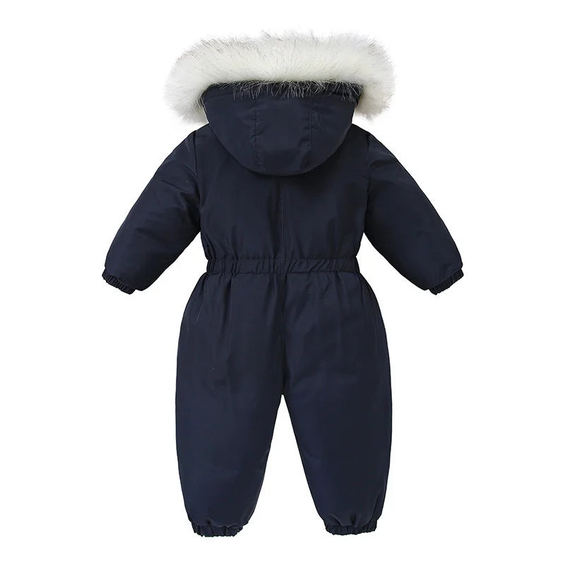 -30 degrés hiver Ski costume Plus velours bébé combinaison garçon salopette chaud enfants enfant en bas âge fille vêtements enfants vêtements manteau pardessus