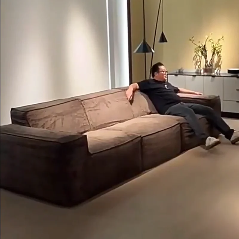 Canapés de salon rembourrés classiques, Design européen, esthétiques du milieu du siècle, Meubles rustiques et confortables