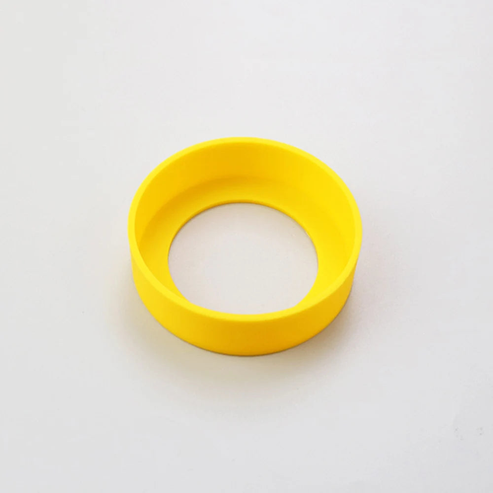 Couvercle inférieur de tasse en Silicone de 7cm, gaine de manchon de dessous de verre, anneau inférieur de tasse de 70MM, résistant à l'usure, couvercle inférieur incassable