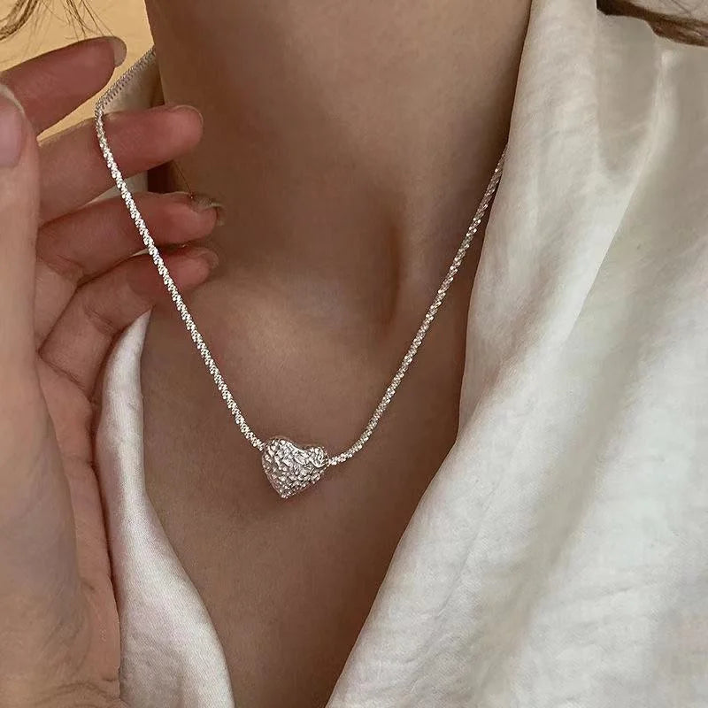 Collier en forme de V créatif simple pour les femmes Serpent plat Chaîne Tour de cou Mode Lame Chaînes Cou Accessoires Bijoux Cadeau