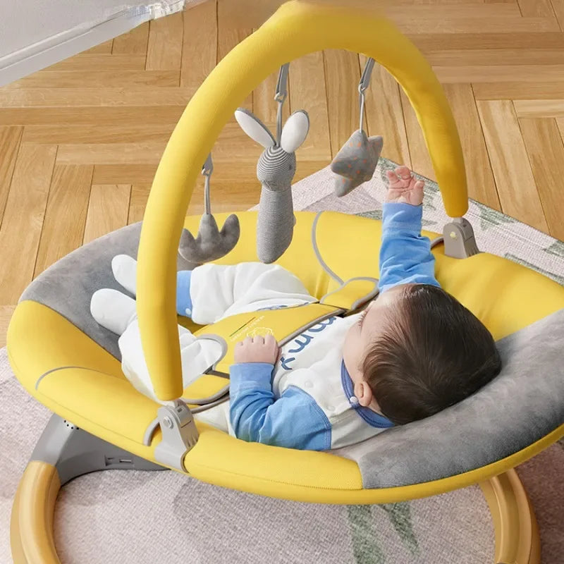 Chaise à bascule électrique pour bébé, berceau de sécurité, chaises à bascule pour nouveau-né, berceaux pour dormir de 0 à 3 ans